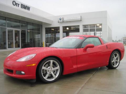 Victory Red Chevrolet Corvette Coupe.  Click to enlarge.