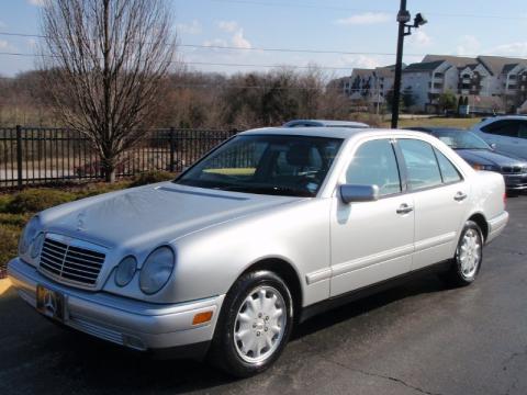 Brilliant Silver Metallic Mercedes-Benz E 320 Sedan.  Click to enlarge.
