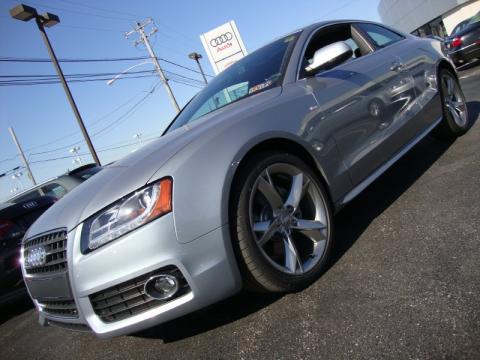 Ice Silver Metallic Audi A5 2.0T quattro Coupe.  Click to enlarge.