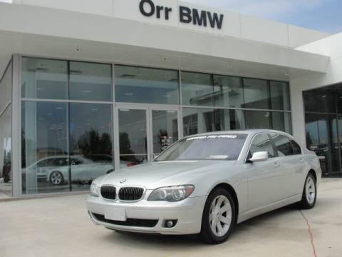 Titanium Silver Metallic BMW 7 Series 750Li Sedan. Click to enlarge. Titanium Silver Metallic BMW 7 Series 750Li Sedan. Click to enlarge.