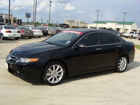 Nighthawk Black Pearl Acura TSX Sedan.  Click to enlarge.