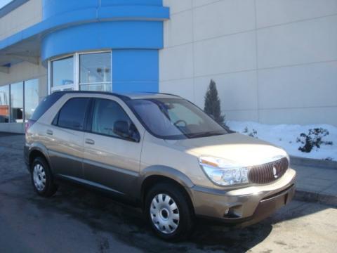 Cappuccino Frost Metallic Buick Rendezvous CX AWD.  Click to enlarge.