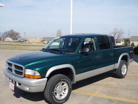 Timberline Green Pearl Dodge Dakota SLT Quad Cab 4x4. Click to enlarge. Timberline Green Pearl Dodge Dakota SLT Quad Cab 4x4. Click to enlarge.
