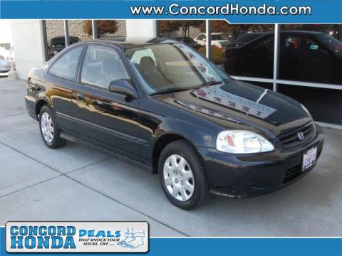 Flamenco Black Pearl Honda Civic DX Coupe.  Click to enlarge.