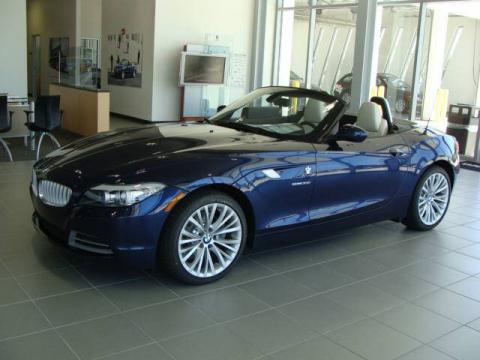 Deep Sea Blue Metallic BMW Z4 sDrive35i Roadster.  Click to enlarge.
