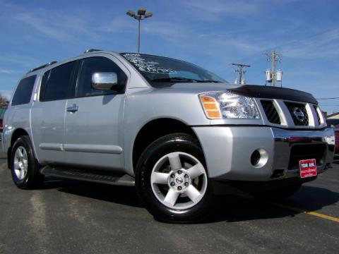 Silver Lightning Metallic Nissan Armada SE 4x4.  Click to enlarge.
