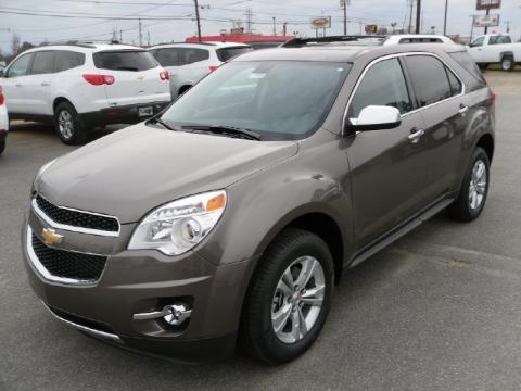 Mocha Steel Metallic Chevrolet Equinox LTZ.  Click to enlarge.