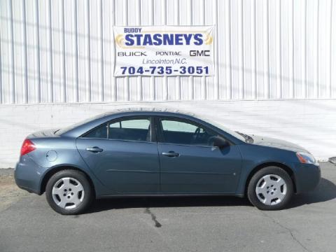 Stealth Gray Metallic Pontiac G6 V6 Sedan.  Click to enlarge.