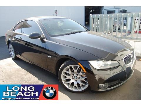 Jet Black BMW 3 Series 328i Coupe.  Click to enlarge.