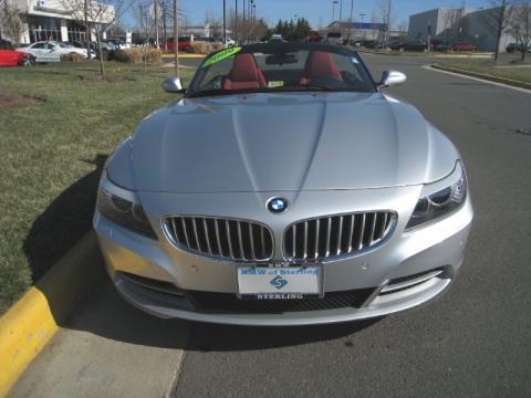 Titanium Silver Metallic BMW Z4 sDrive35i Roadster.  Click to enlarge.