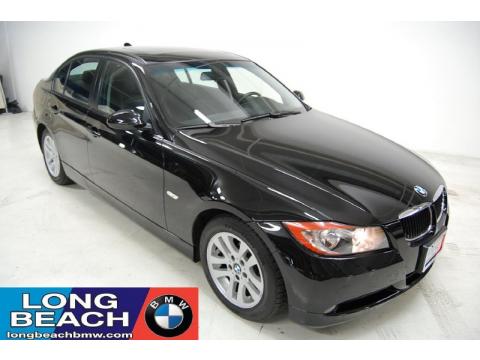 Black Sapphire Metallic BMW 3 Series 328i Sedan.  Click to enlarge.