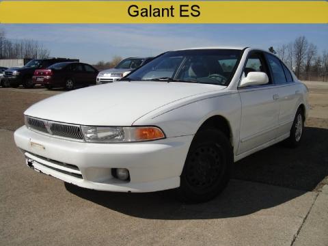 Northstar White Mitsubishi Galant ES.  Click to enlarge.