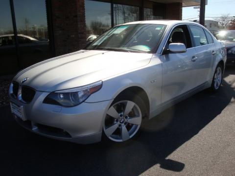 Titanium Silver Metallic BMW 5 Series 530xi Sedan.  Click to enlarge.