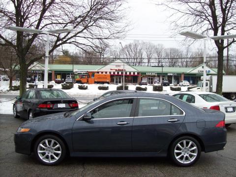 Carbon Gray Pearl Acura TSX Sedan.  Click to enlarge.
