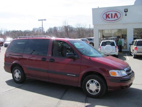Sport Red Metallic Chevrolet Venture LS.  Click to enlarge.