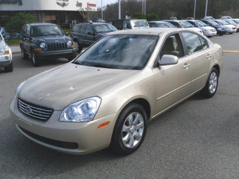 Light Almond Beige Kia Optima LX V6.  Click to enlarge.