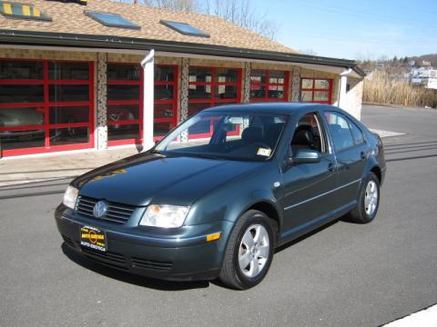 Alaska Green Metallic Volkswagen Jetta GLS Sedan.  Click to enlarge.