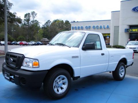 Oxford White Ford Ranger XL Regular Cab.  Click to enlarge.