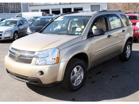Sandstone Metallic Chevrolet Equinox LS AWD.  Click to enlarge.
