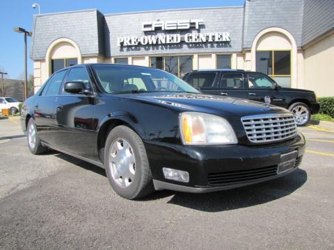 Sable Black Cadillac DeVille Sedan.  Click to enlarge.