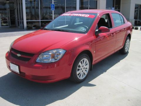 Victory Red Chevrolet Cobalt LT Sedan.  Click to enlarge.