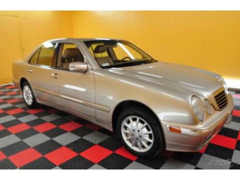 Desert Silver Metallic Mercedes-Benz E 320 4Matic Sedan.  Click to enlarge.