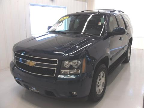 Dark Blue Metallic Chevrolet Tahoe LT.  Click to enlarge.