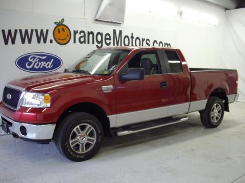 Bright Red Ford F150 XLT SuperCab 4x4.  Click to enlarge.