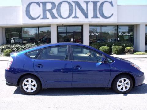 Spectra Blue Mica Toyota Prius Hybrid Touring.  Click to enlarge.