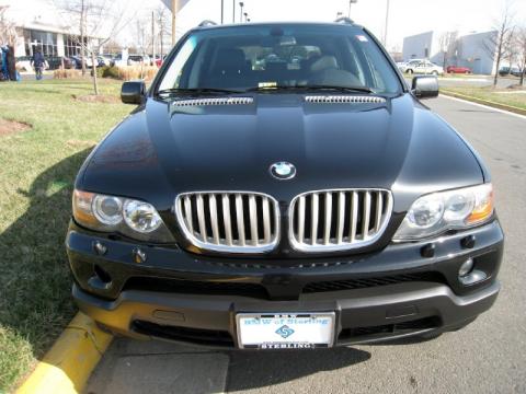 2004 Bmw X5 4.4i. Jet Black 2004 BMW X5 4.4i