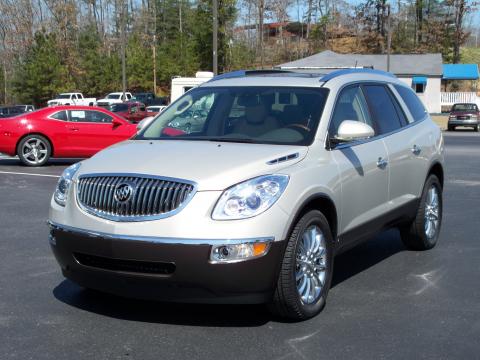 Gold Mist Metallic Buick Enclave CXL AWD.  Click to enlarge.