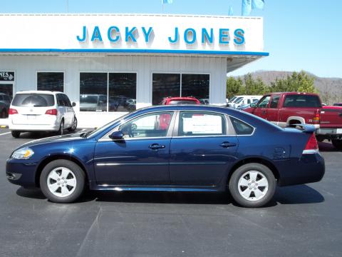 Imperial Blue Metallic Chevrolet Impala LT.  Click to enlarge.