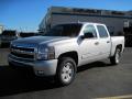 2010 Chevrolet Silverado 1500 LT Crew Cab 4x4 Sheer Silver Metallic