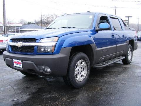 Arrival Blue Chevrolet Avalanche Z66.  Click to enlarge.