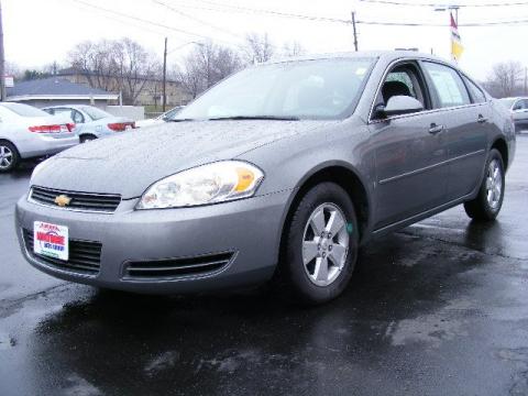 Dark Silver Metallic Chevrolet Impala LT.  Click to enlarge.