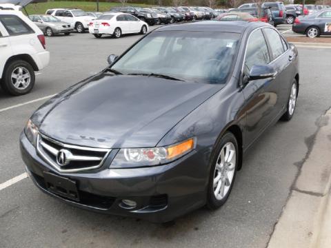Carbon Gray Pearl Acura TSX Sedan.  Click to enlarge.