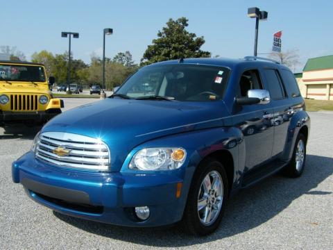 Aqua Blue Metallic Chevrolet HHR LT.  Click to enlarge.