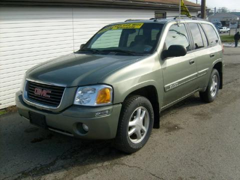 Silver Green Metallic GMC Envoy SLE 4x4.  Click to enlarge.