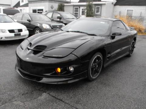 Black Pontiac Firebird Coupe.  Click to enlarge.