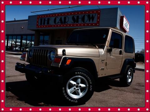 Desert Sand Pearl Jeep Wrangler Sport 4x4.  Click to enlarge.