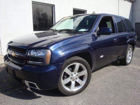 Imperial Blue Metallic Chevrolet TrailBlazer SS 4x4.  Click to enlarge.