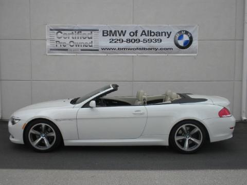 Alpine White 2009 BMW 6 Series White Bmw 650i Convertible. Alpine White 2009 BMW 6 Series