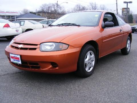 Sunburst Orange Chevrolet Cavalier Coupe.  Click to enlarge.