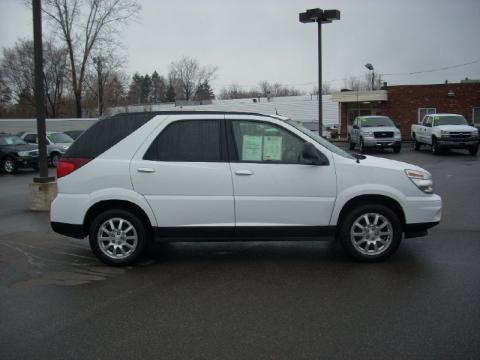 Frost White Buick Rendezvous CX.  Click to enlarge.