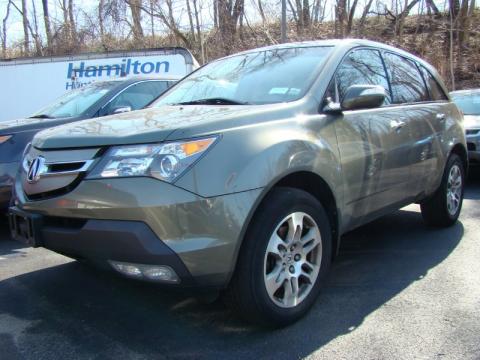Aberdeen Green Metallic Acura MDX .  Click to enlarge.