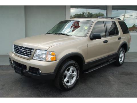 Harvest Gold Metallic Ford Explorer XLT.  Click to enlarge.