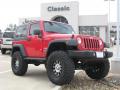 2010 Jeep Wrangler Sport 4x4 Flame Red
