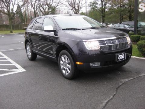Black Lincoln MKX AWD.  Click to enlarge.