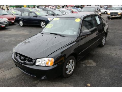 Hyundai Accent 2002 Black. Black 2002 Hyundai Accent