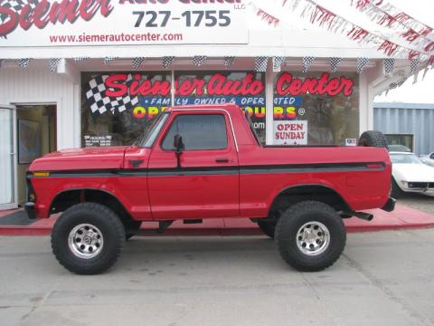 1978 Ford bronco 4x4 for sale